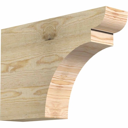 Ekena Millwork Yorktown Rough Sawn Rafter Tail, Douglas Fir, 4"W x 12"H x 18"L RFT04X12X18YOR00RDF